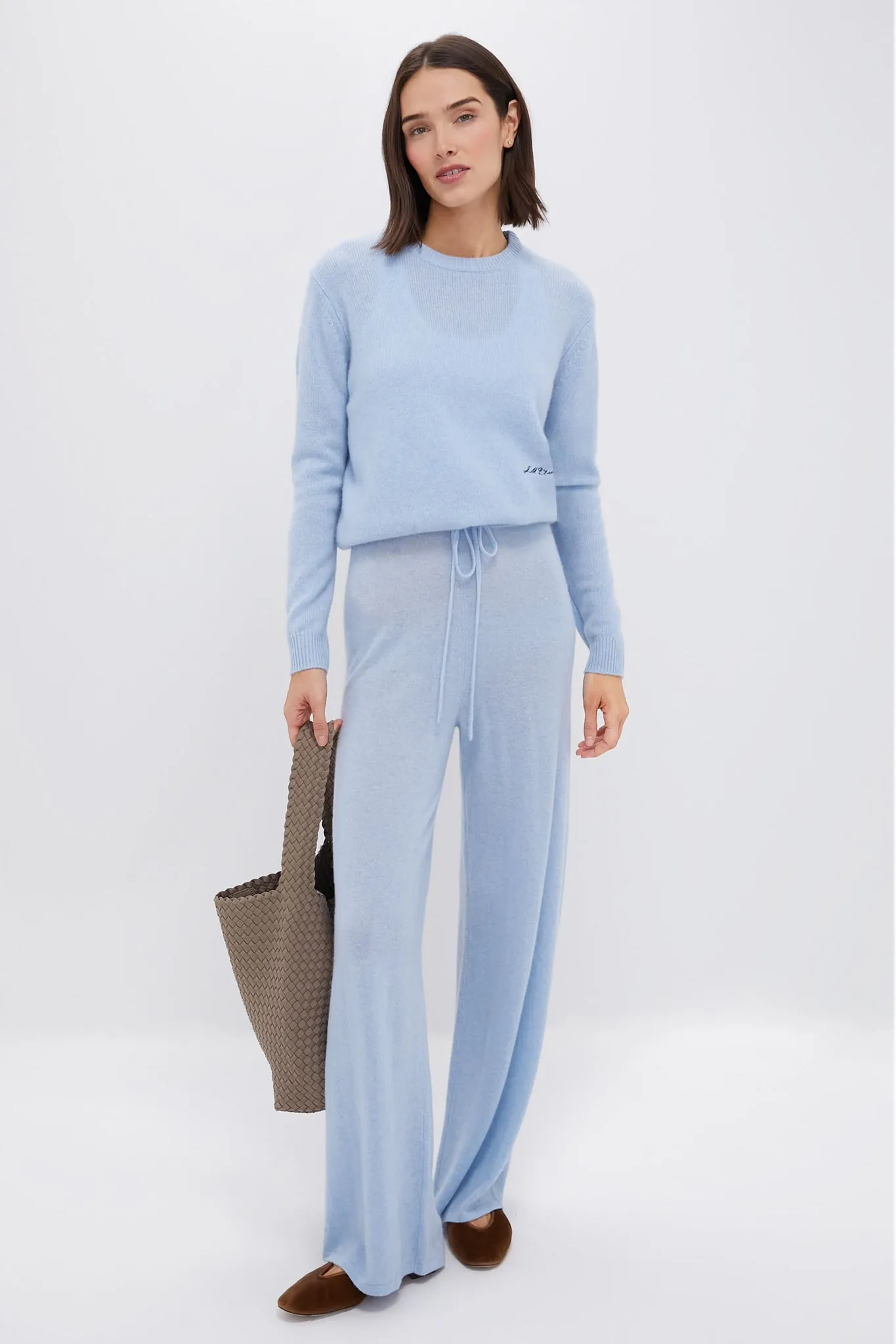 Ice Blue Cashmere Jane Pant