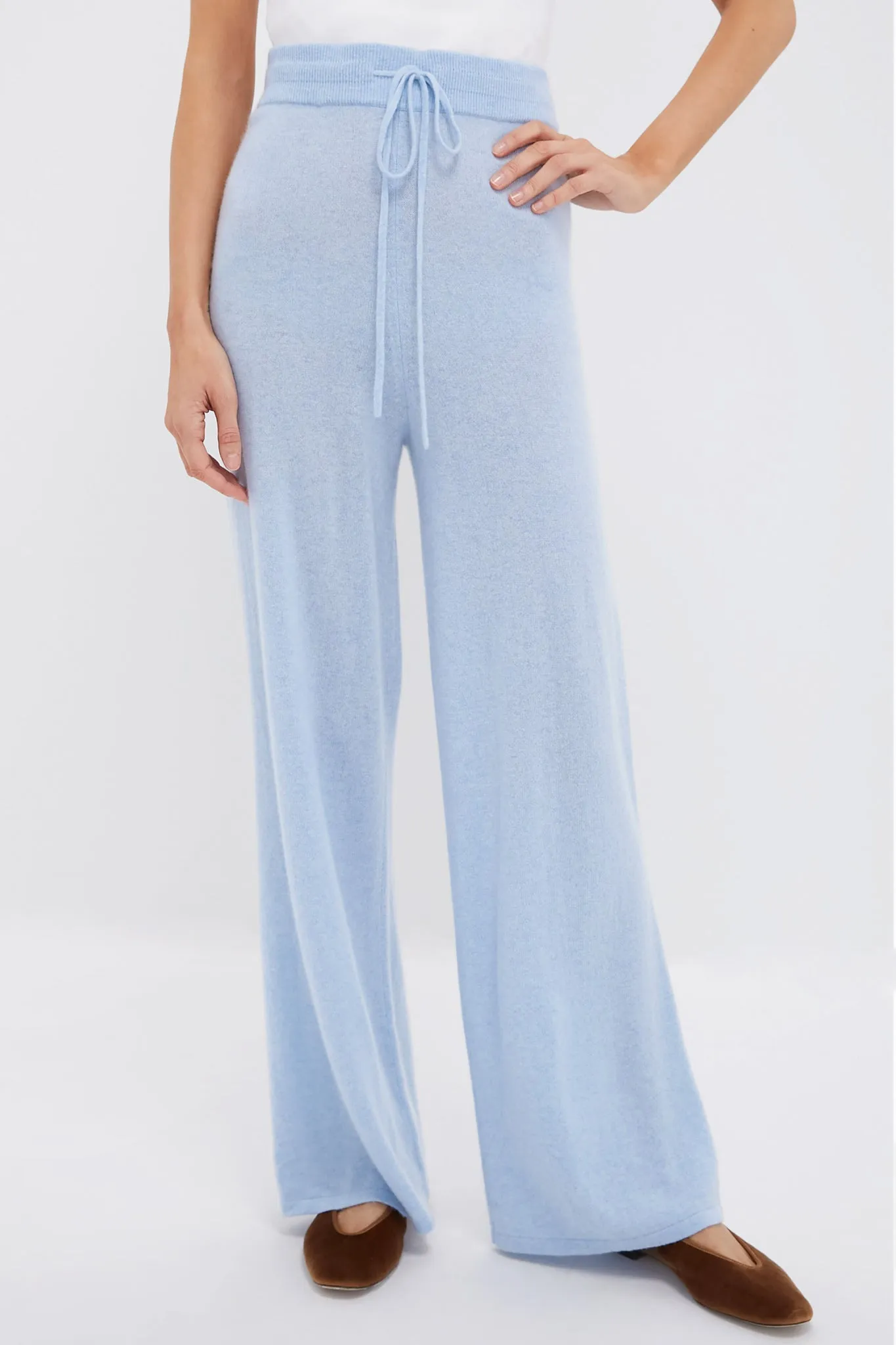 Ice Blue Cashmere Jane Pant