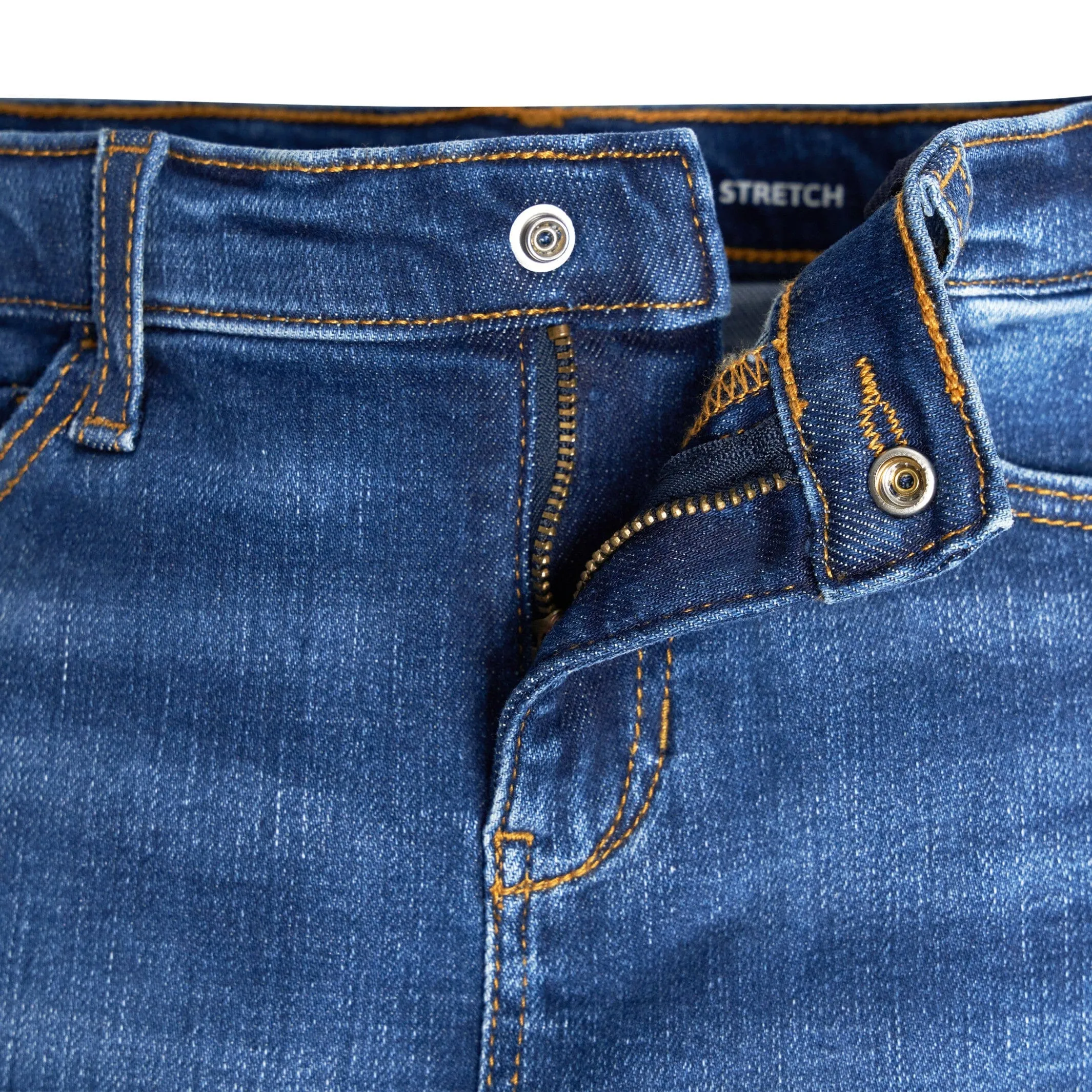 Infant and Toddler Neutral Blue Straight Fit Denim Jeans Gerber Childrenswea