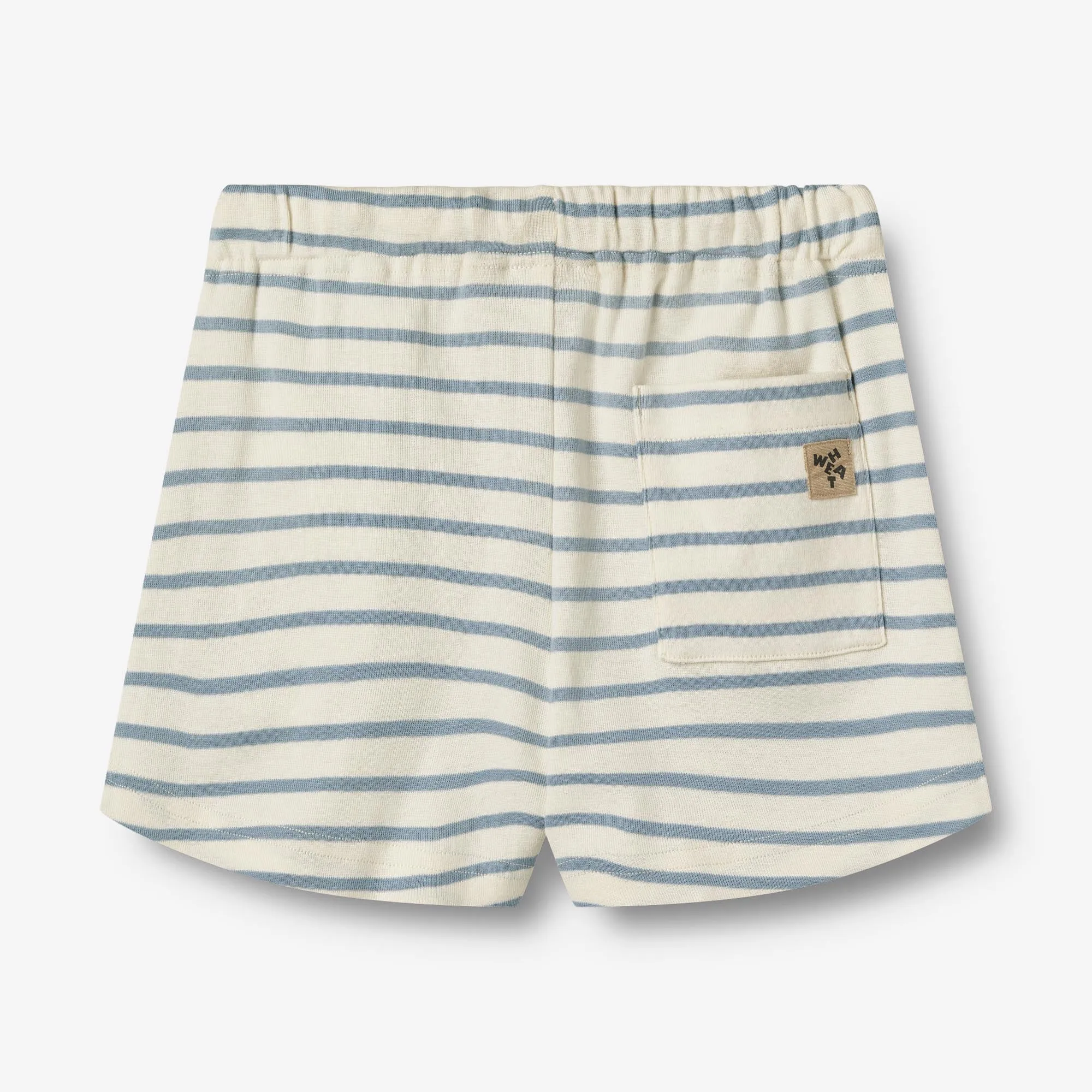 Jersey Shorts Kalle - shell stripe Wheat