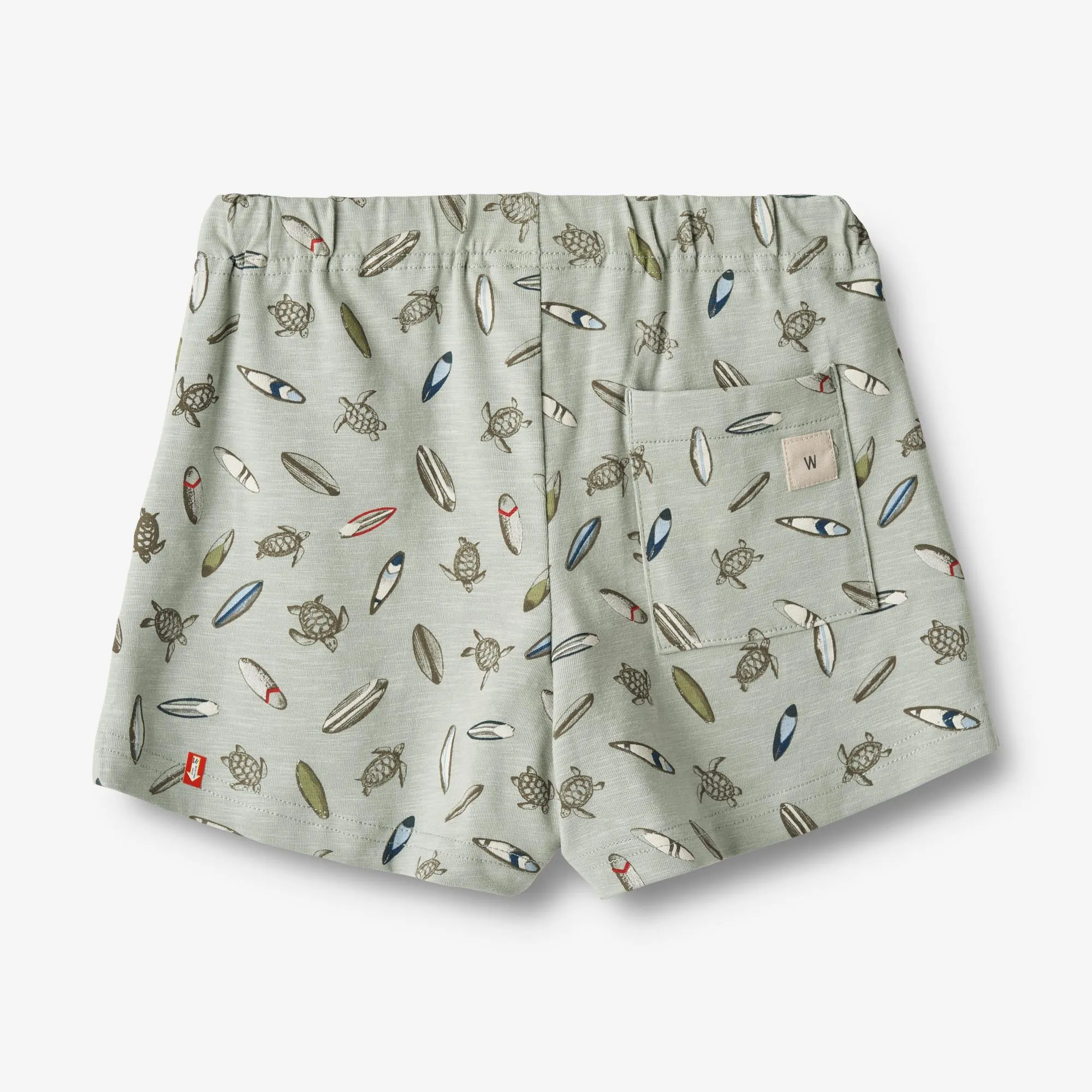 Jersey Shorts Kalle - turtle surf Wheat