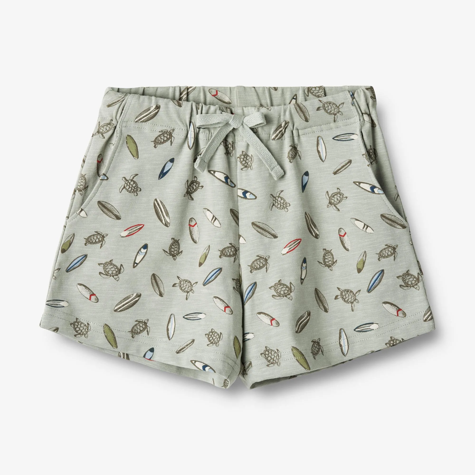 Jersey Shorts Kalle - turtle surf Wheat