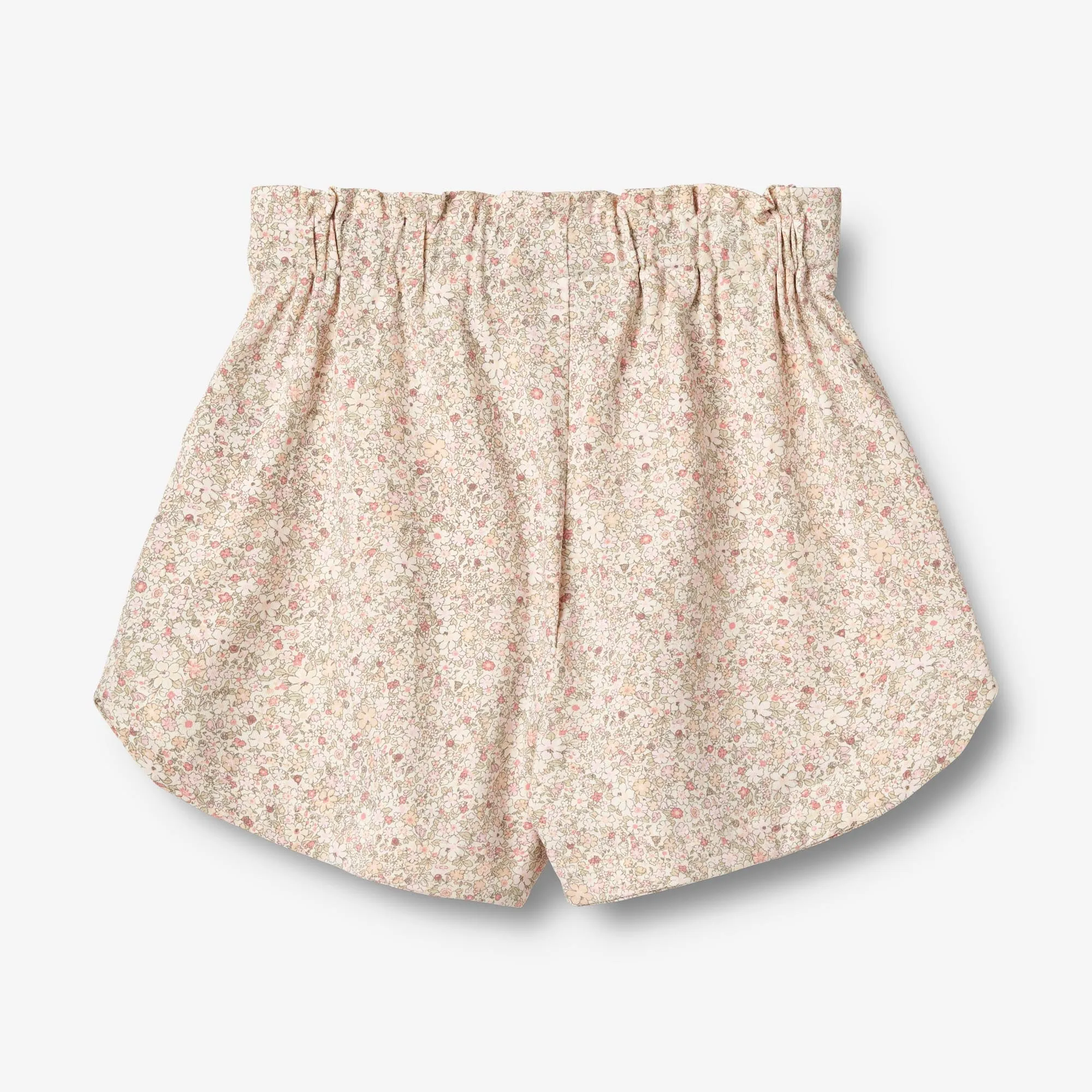 Jersey Shorts Karen - cream flower meadow Wheat