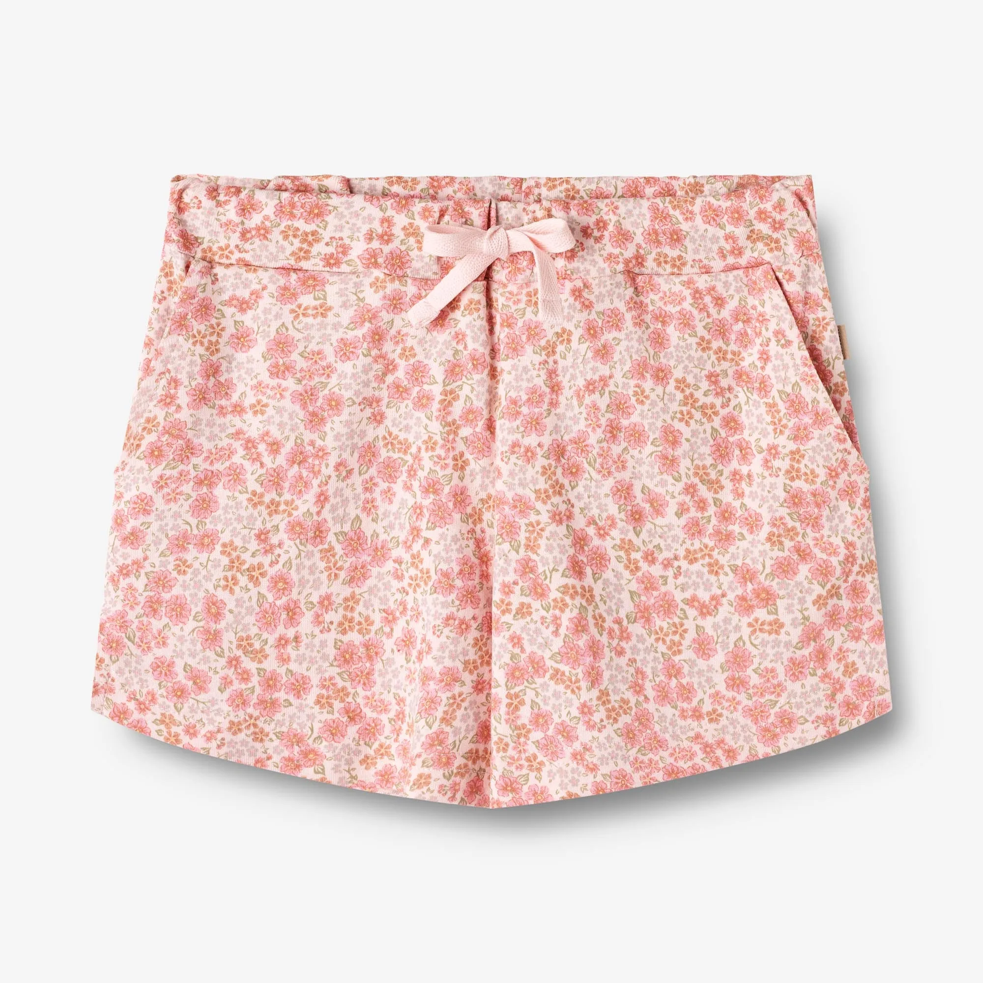 Jersey Shorts Minea - rose flowers Wheat
