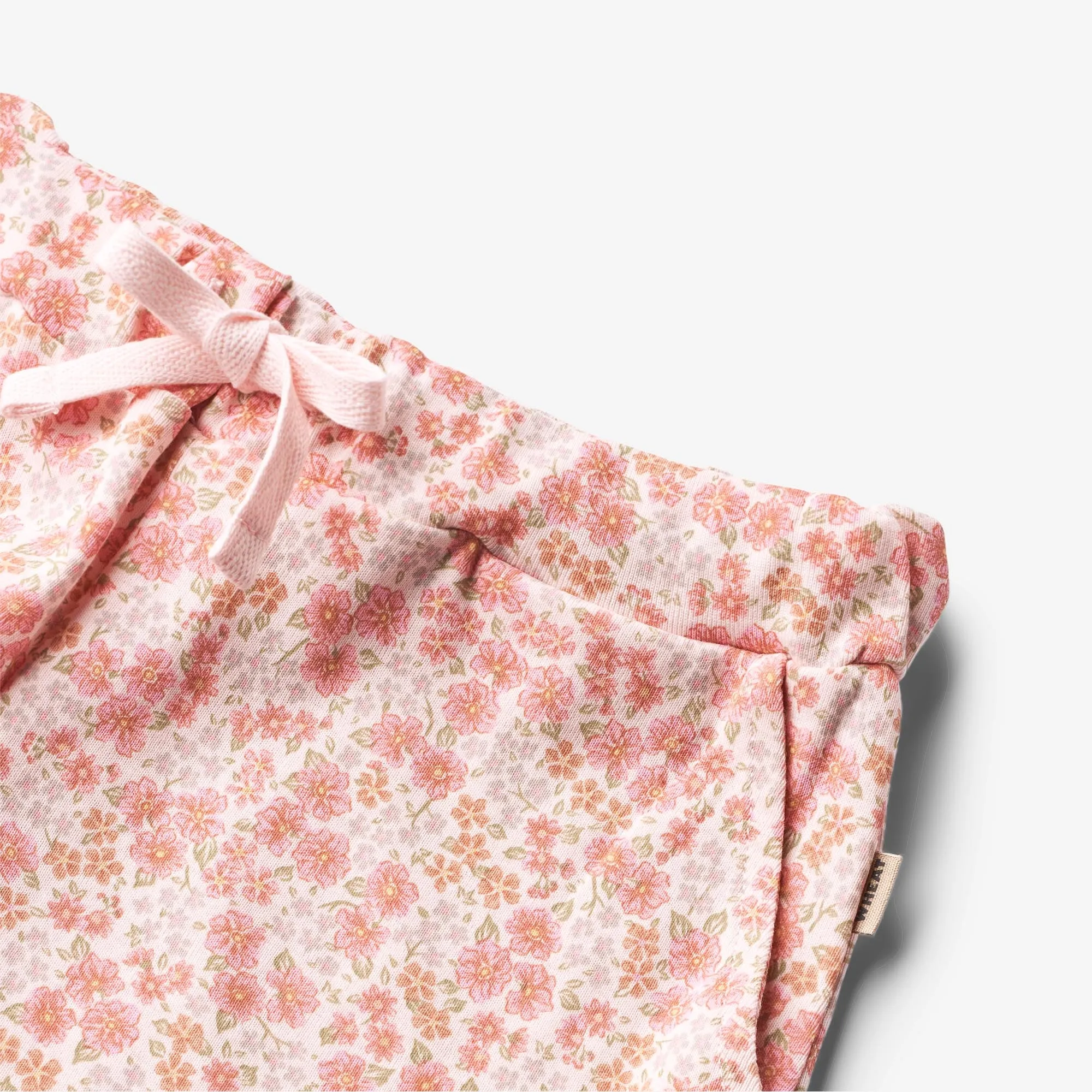 Jersey Shorts Minea - rose flowers Wheat