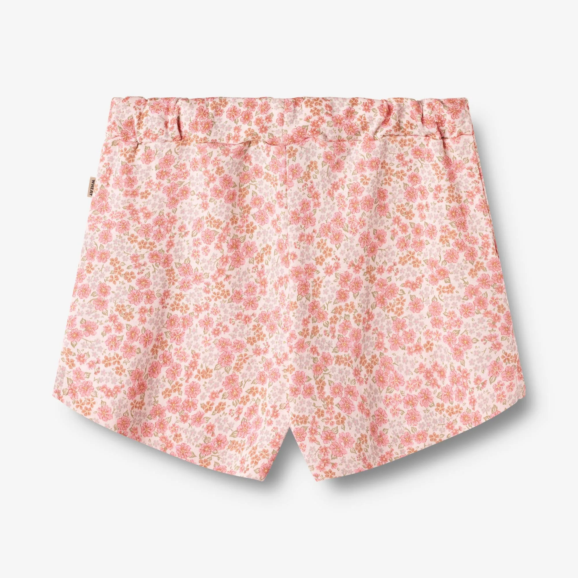 Jersey Shorts Minea - rose flowers Wheat