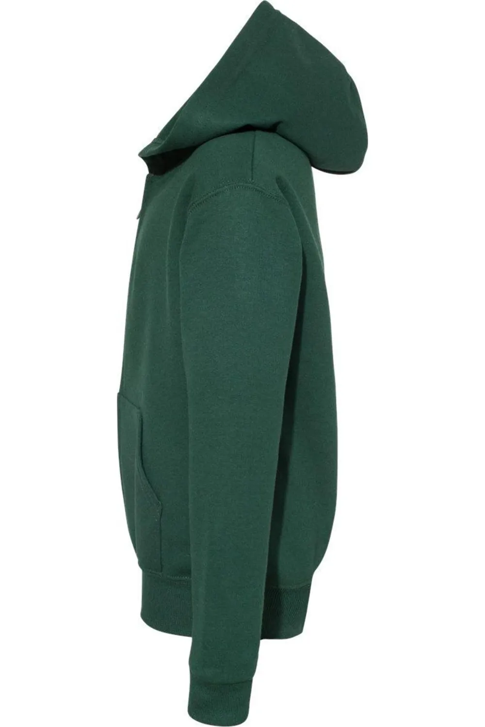 JERZEES NuBlend Youth Full-Zip Hooded Sweatshirt