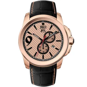 Jivago Men's Rose gold dial Watch
