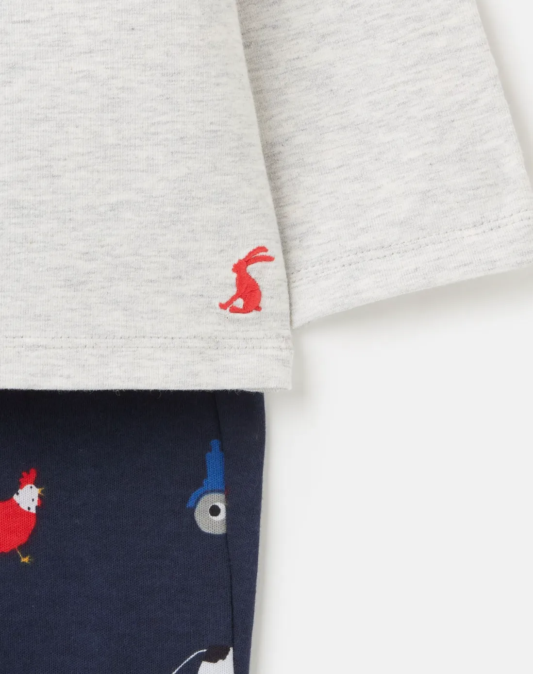 Joules Infant Byron Set - Grey Farm