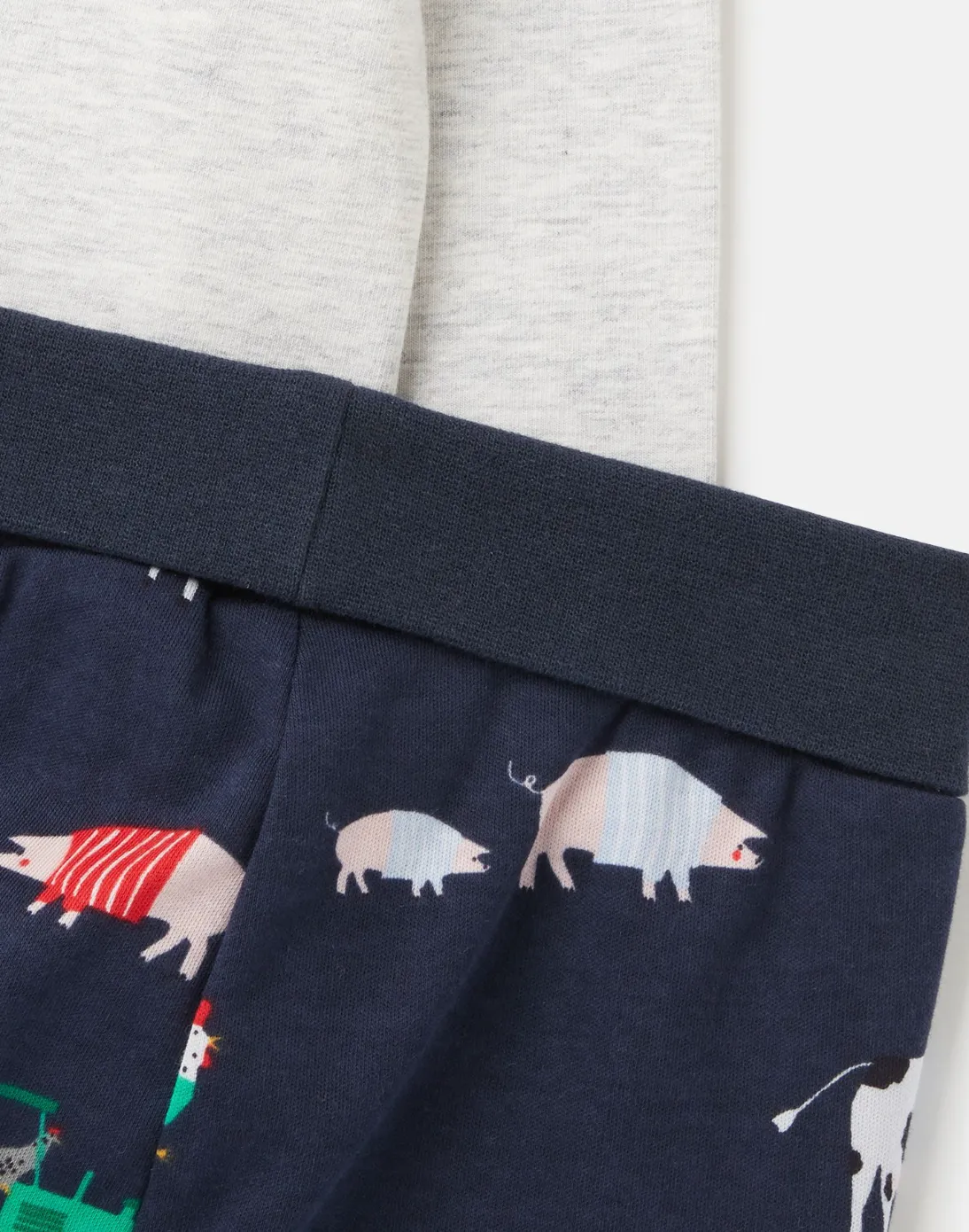 Joules Infant Byron Set - Grey Farm