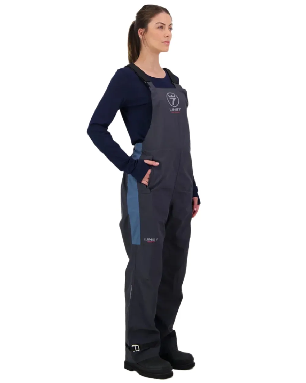 Line 7 Womens Storm Armour10 Waterproof 2 Layer Bib Overtrouser