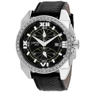 Locman Men's Cavallo Pazzo Black Dial Watch
