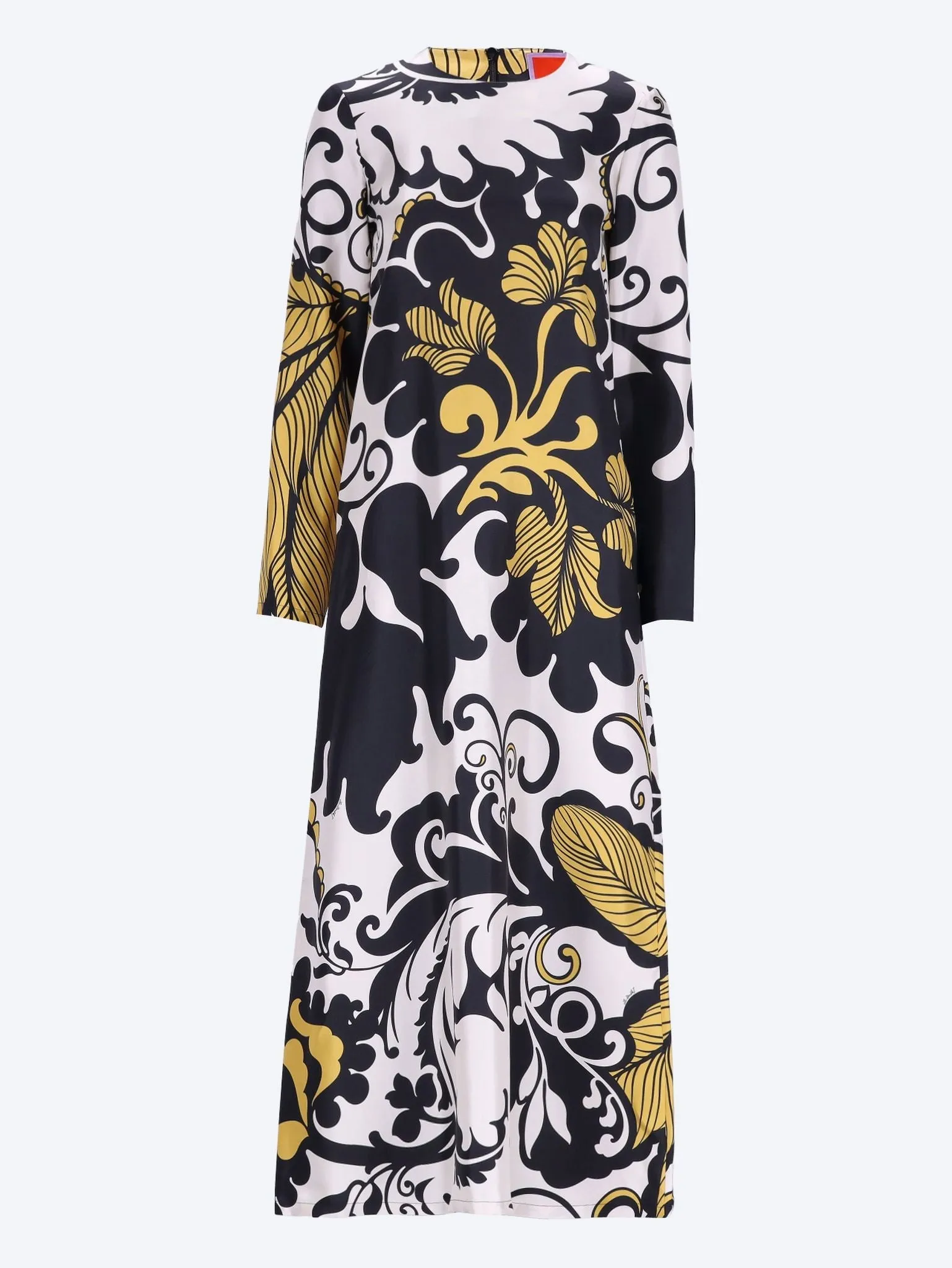 Long sleeve swing dress