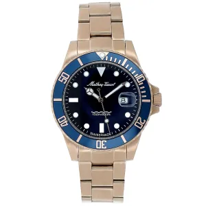 Mathey Tissot Men's Classic Blue Dial Watch
