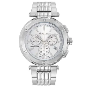 Mathey Tissot Men's Neptune Chrono Black Dial Watch
