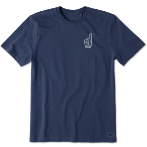 Men's #1 Dad Short Sleeve Tee Life is Good