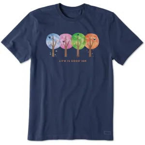 Men's 4 Season Trees Short Sleeve Crusher Tee Life is Good