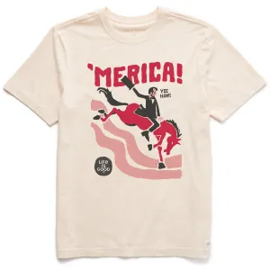 Men's Abemerica Short Sleeve Crusher Tee Life is Good