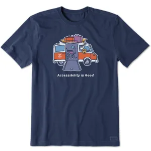 Men's Accessibility is Good Short Sleeve Tee Life is Good
