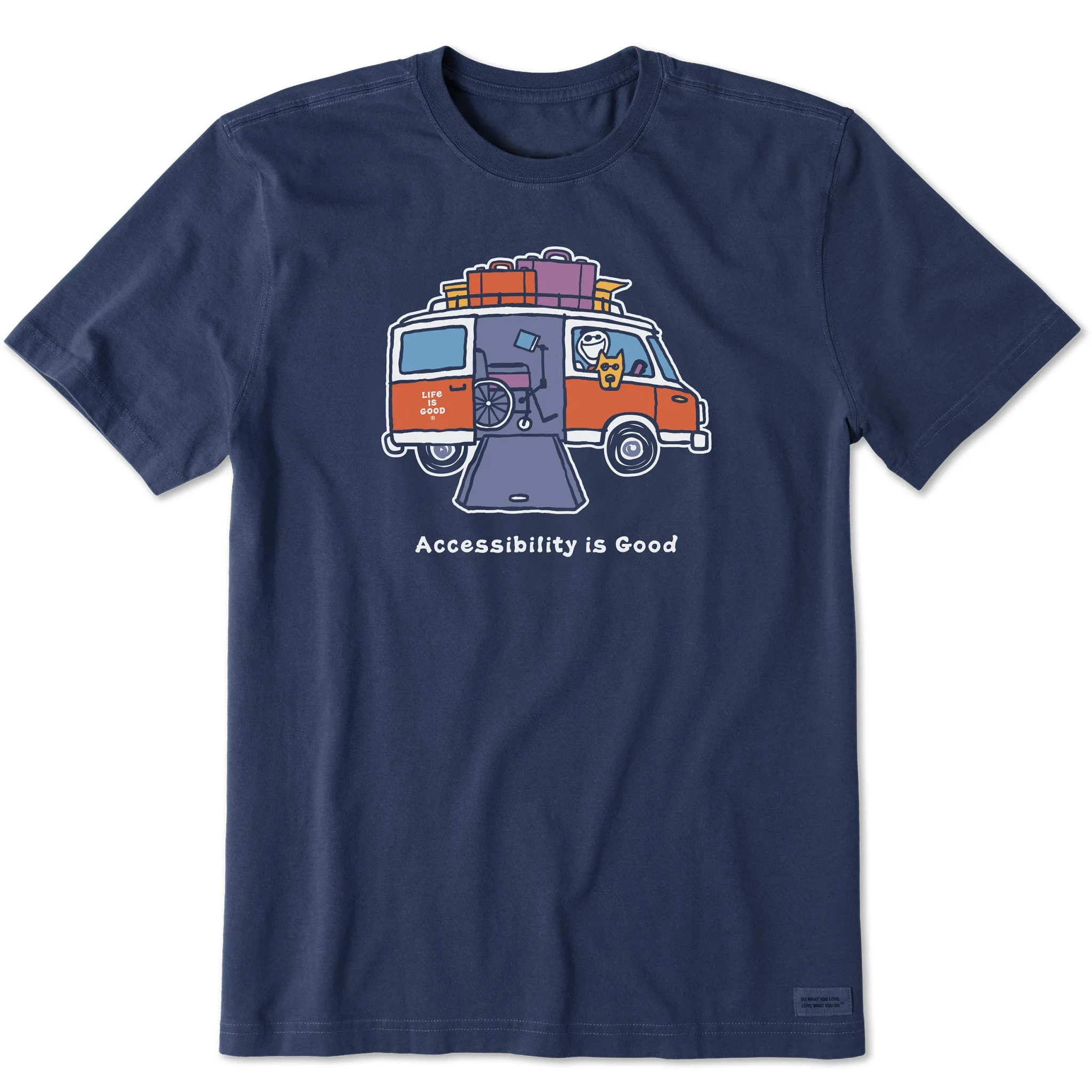 Men's Accessibility is Good Short Sleeve Tee Life is Good