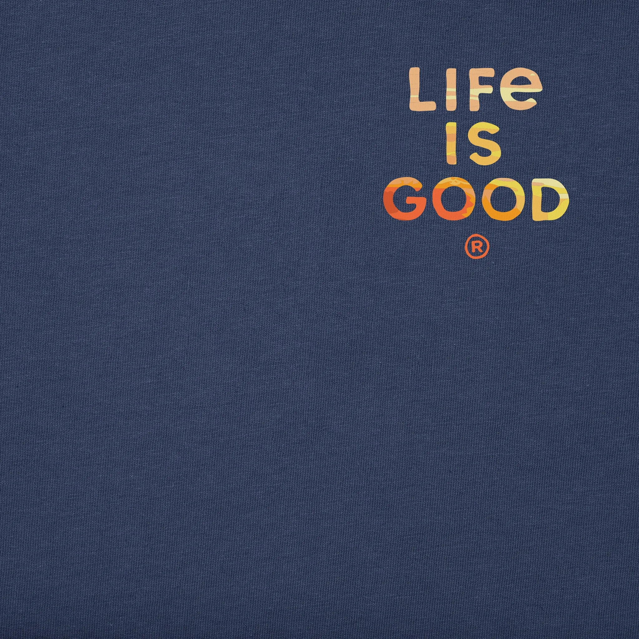 Men's Adirondack Gull Sunset Short Sleeve Crusher Tee Life is Good