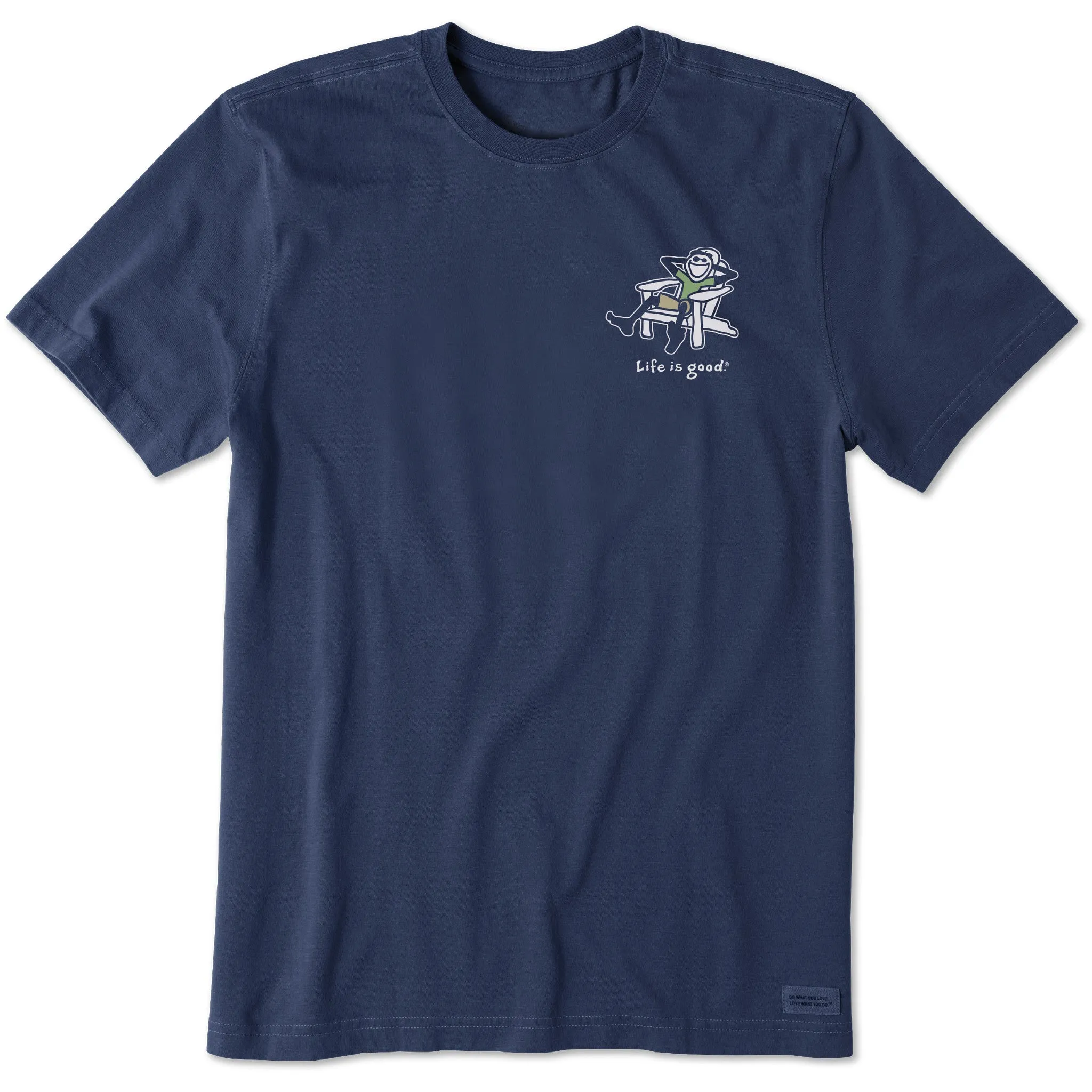 Men's Adirondack Jake Short Sleeve Crusher Tee Life is Good