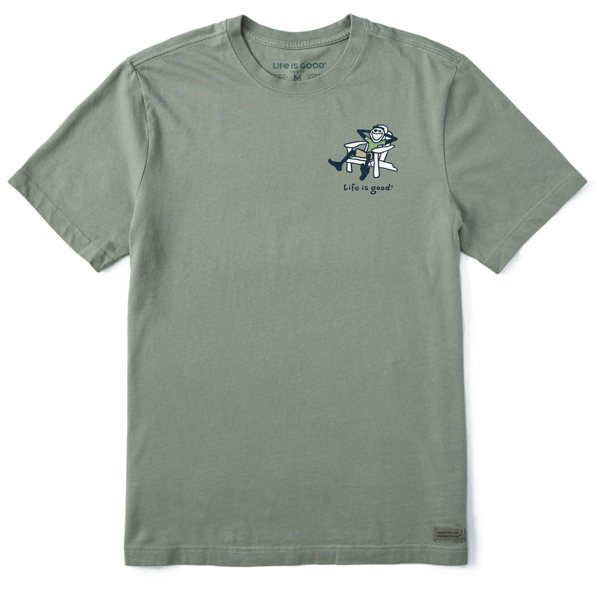 Men's Adirondack Jake Short Sleeve Crusher Tee Life is Good