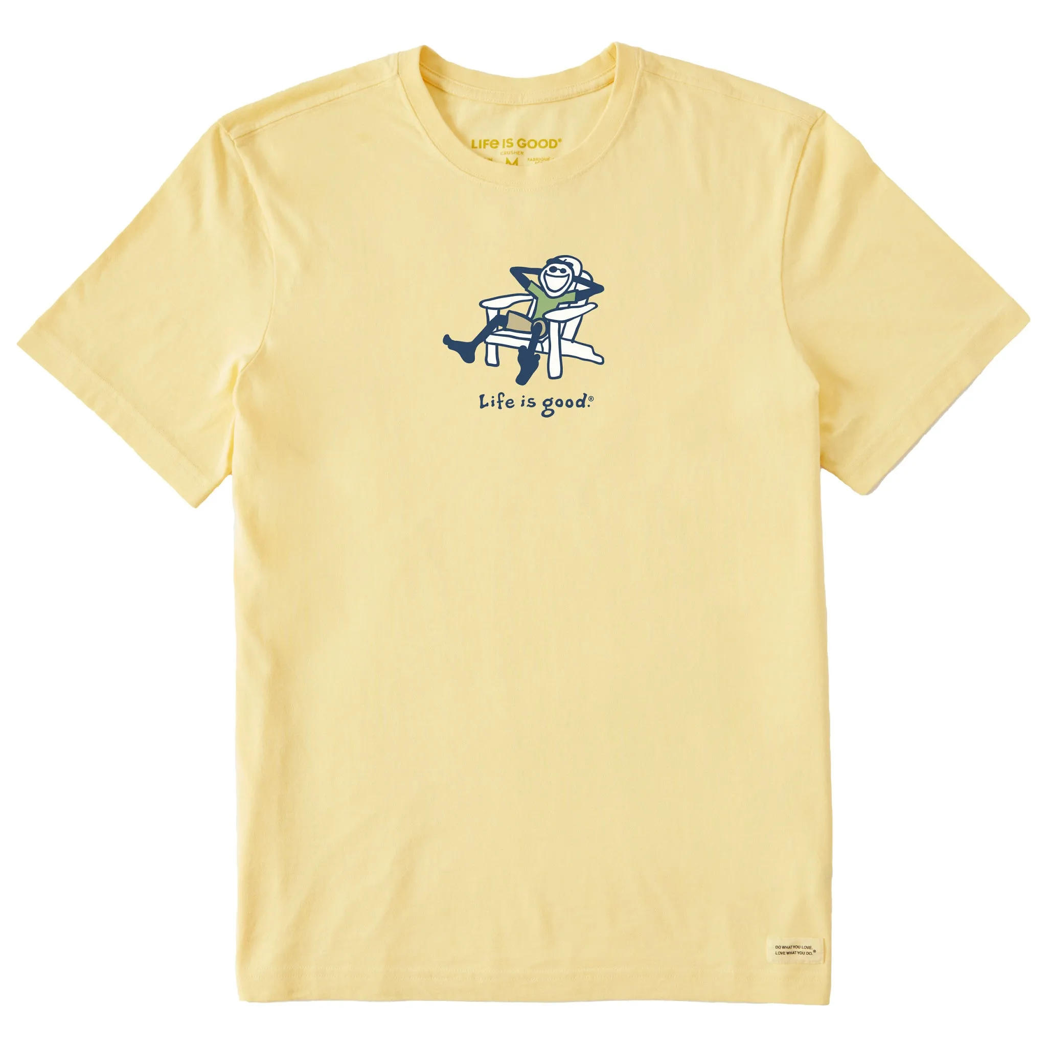 Men's Adirondack Jake Short Sleeve Crusher Tee Life is Good