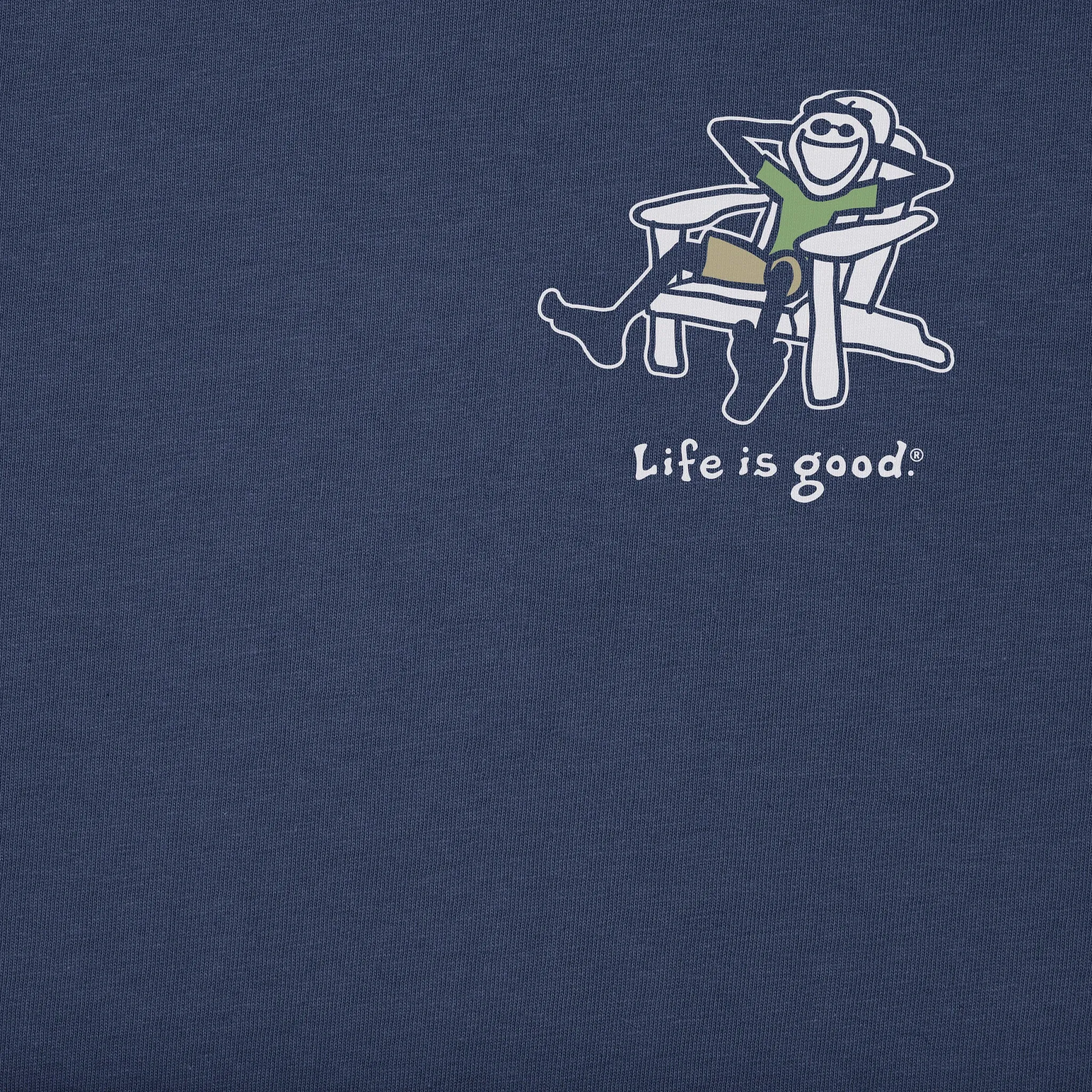 Men's Adirondack Jake Short Sleeve Crusher Tee Life is Good