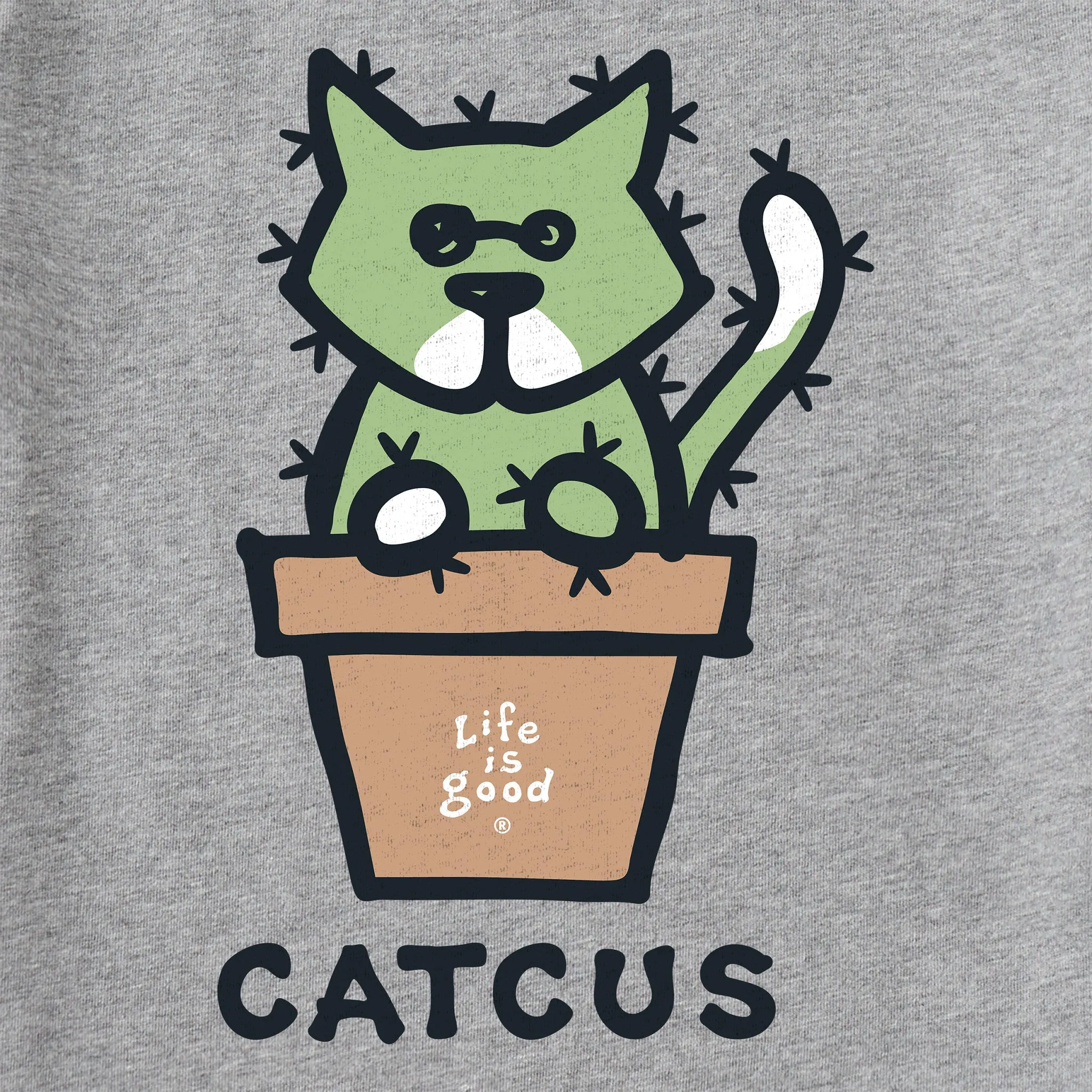 Men's Al Catcus Short Sleeve Crusher Tee Life is Good