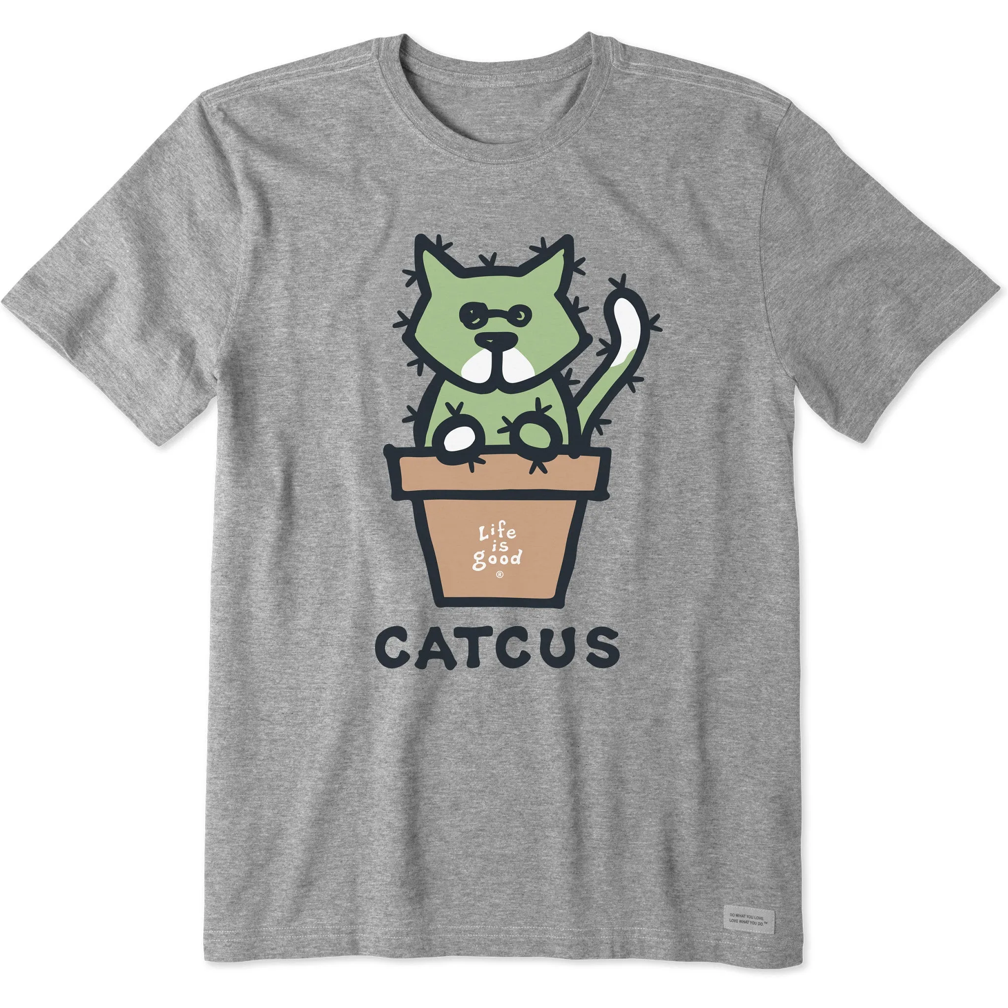 Men's Al Catcus Short Sleeve Crusher Tee Life is Good