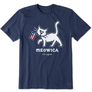 Men's Al Meowica Short Sleeve Crusher Tee Life is Good