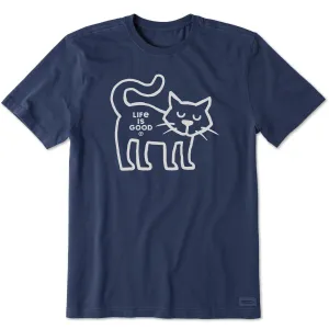 Men's Al Outline Short Sleeve Crusher Tee Life is Good