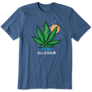 Men's All is Calm Sun Short Sleeve Tee Life is Good
