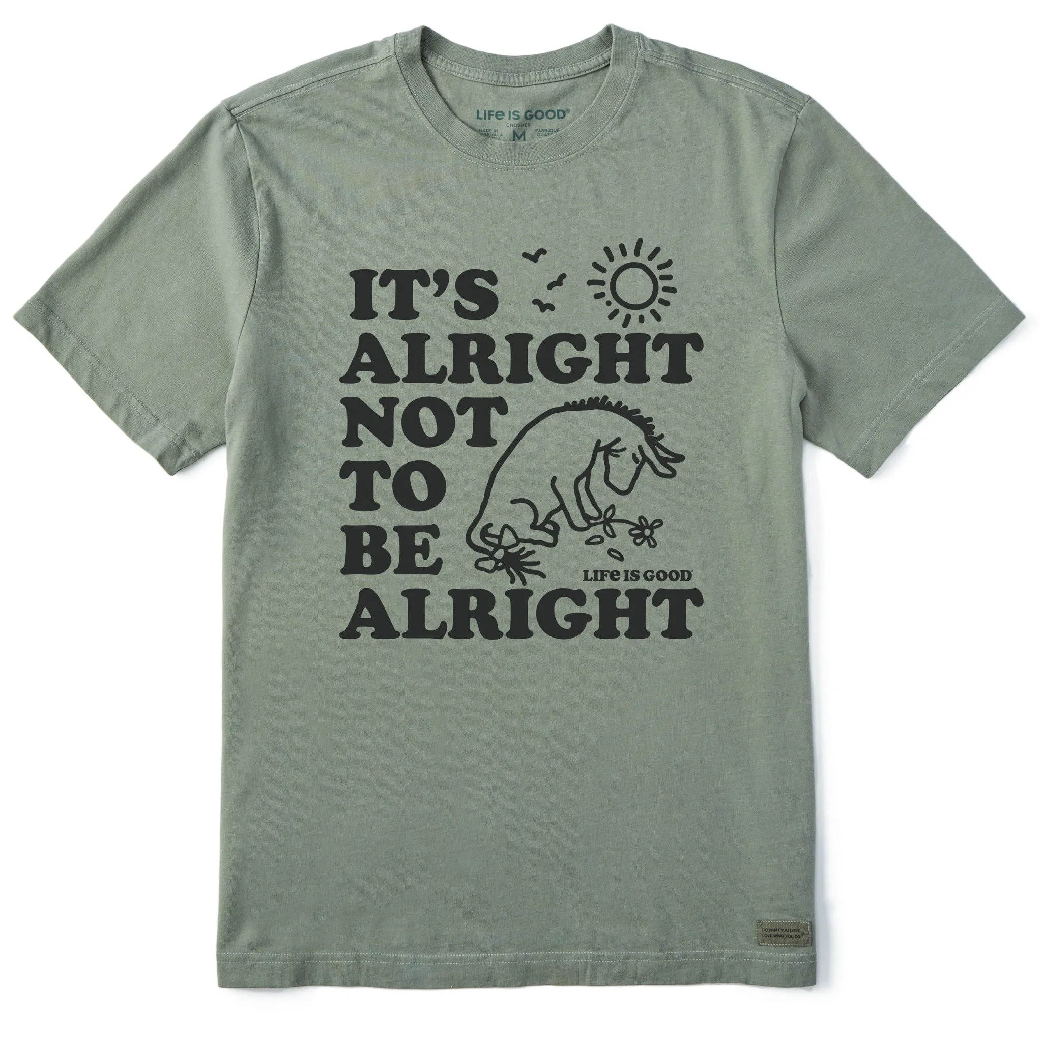 Men's Alright not to be Alright E Short Sleeve Tee Life is Good