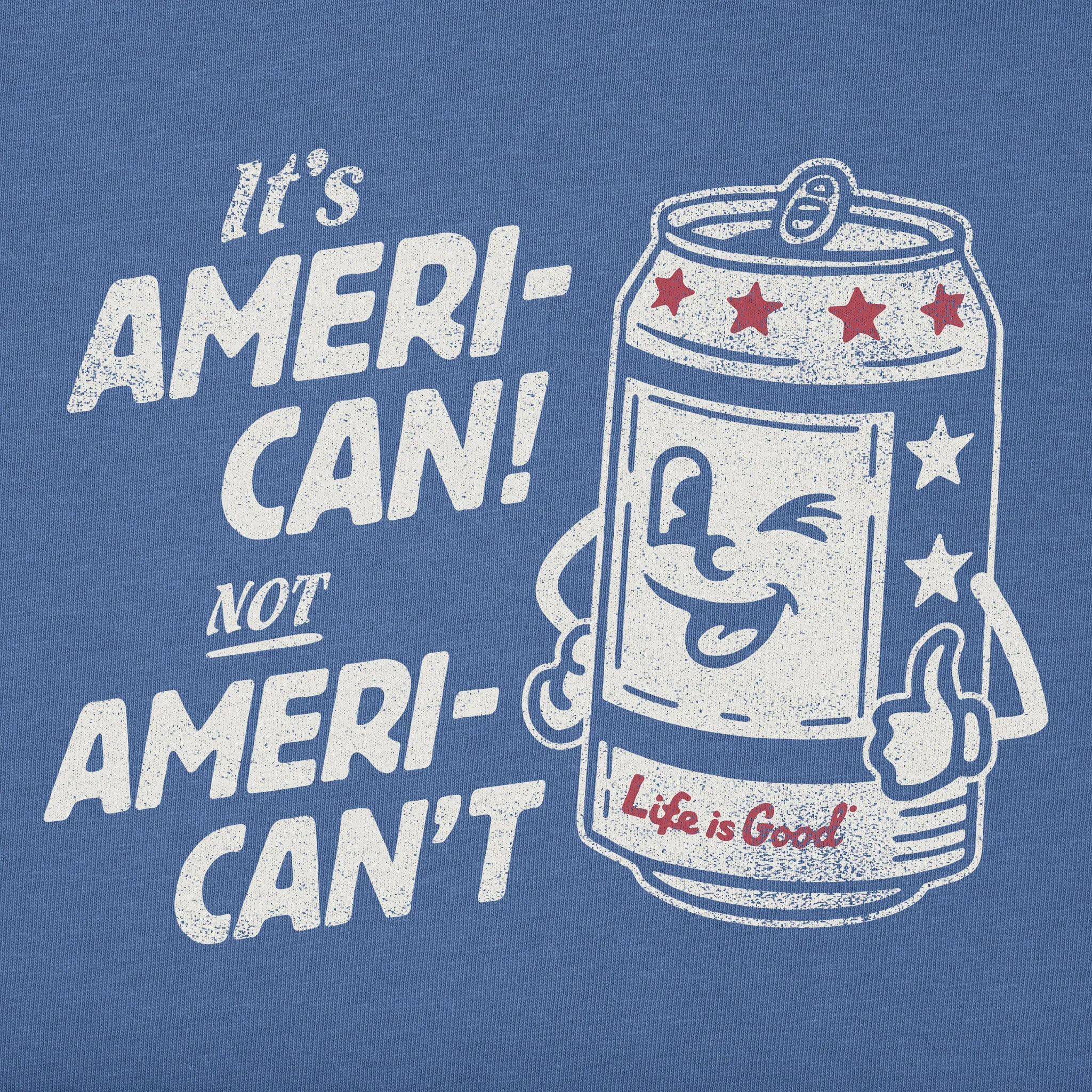 Men's Ameri-Can Short Sleeve Tee Life is Good