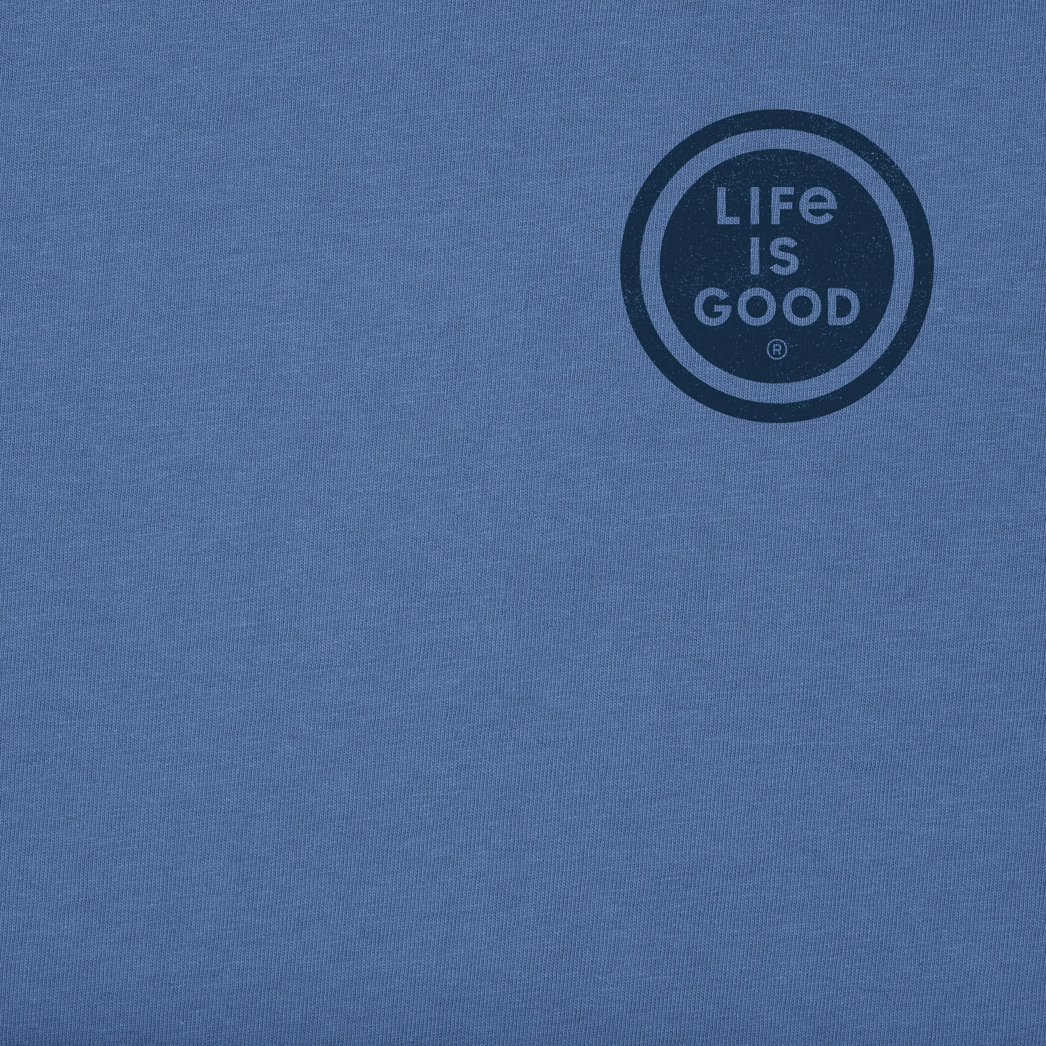 Men's American Original Circle Flag Short Sleeve Tee Life is Good