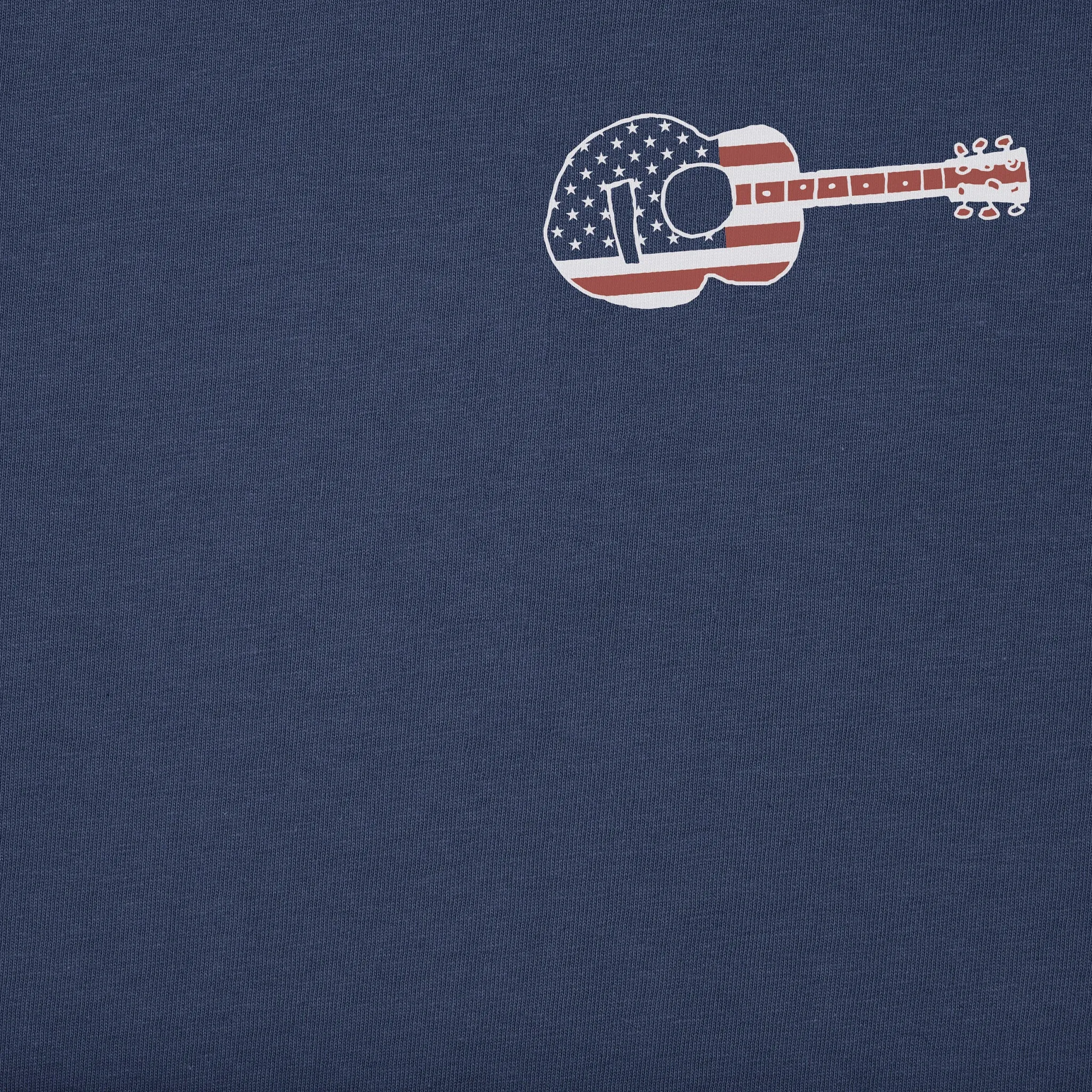 Men's Americana Guitarist Short Sleeve Crusher-LITE Tee Life is Good