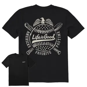 Men's America's Favorite Pastime Short Sleeve Tee Life is Good