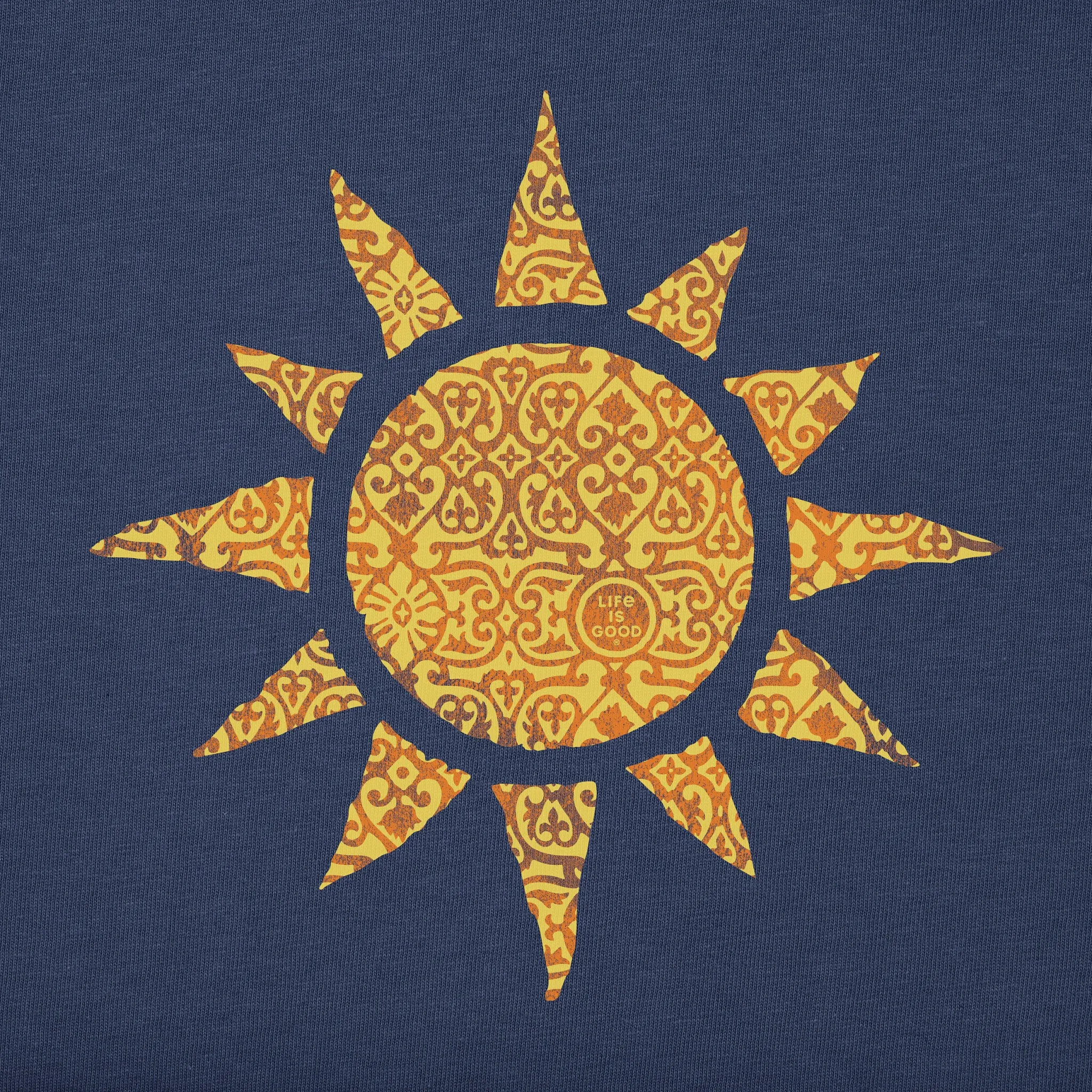 Men's Ancient Sun Short Sleeve Tee Life is Good