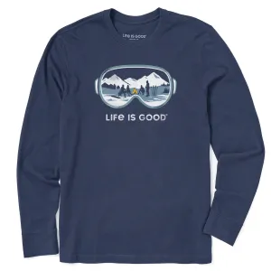Men's Apres Goggles Long Sleeve Crusher Tee Life is Good
