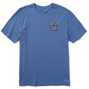 Men's Ask Dad Short Sleeve Tee Life is Good