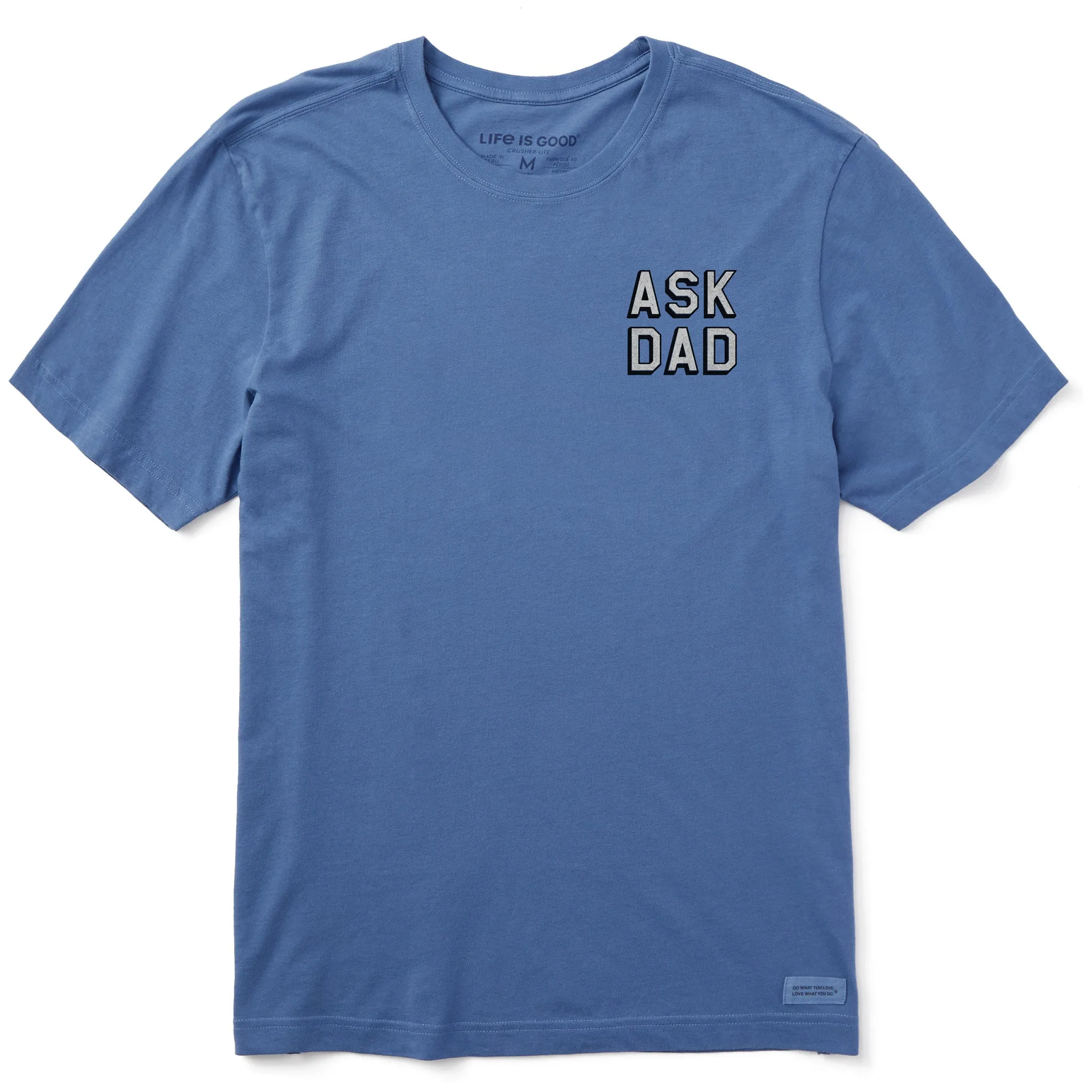 Men's Ask Dad Short Sleeve Tee Life is Good