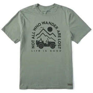 Men's ATV Wander Short Sleeve Crusher Tee Life is Good