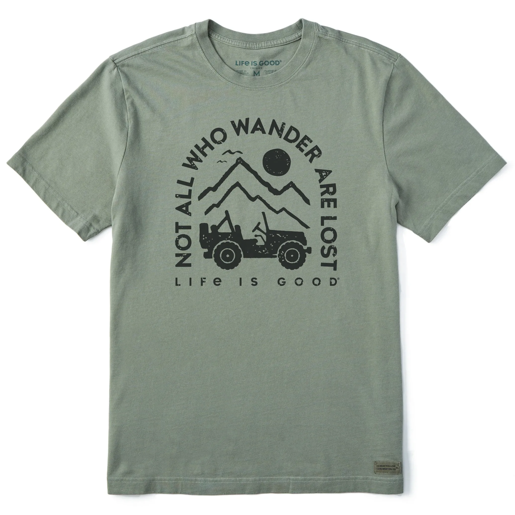 Men's ATV Wander Short Sleeve Crusher Tee Life is Good