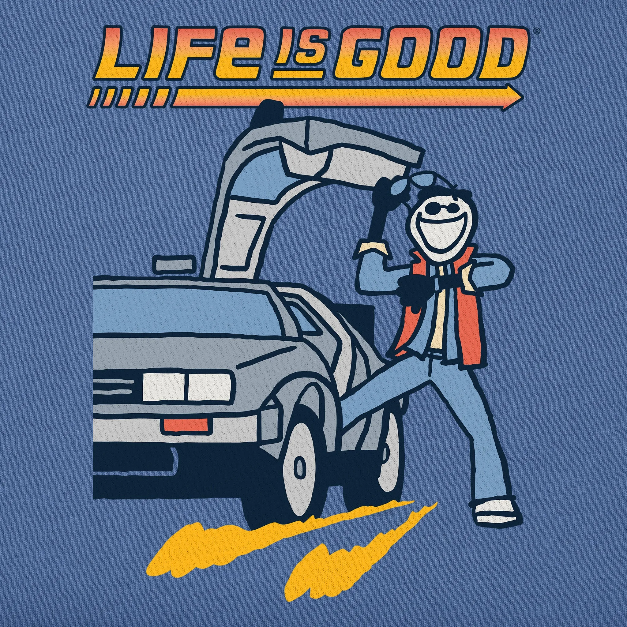 Men's Back to the Jake Short Sleeve Tee Life is Good