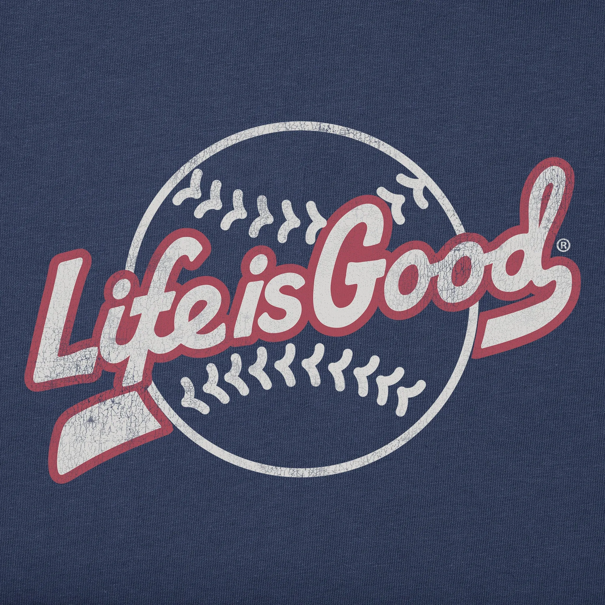 Men's Baseball Ballyard Short Sleeve Tee Life is Good