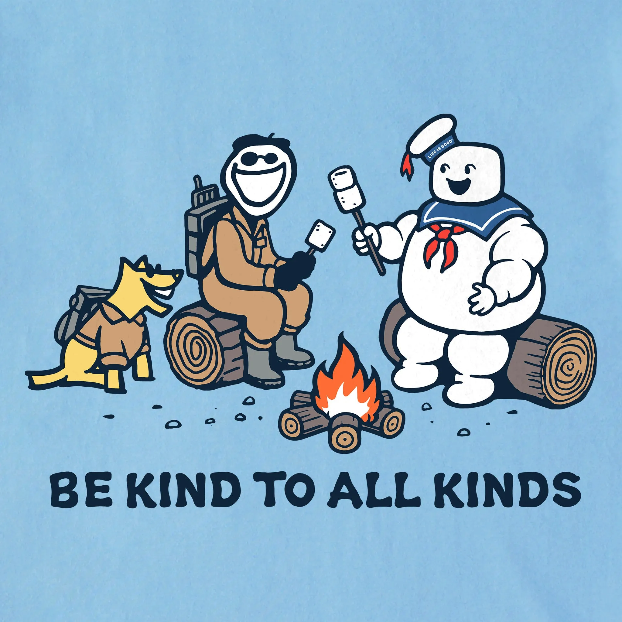 Men's Be Kind to All Kinds Buster Jake Short Sleeve Tee Life is Good