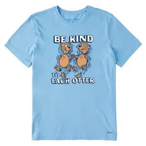 Men's Be Kind to Each Otter Short Sleeve Tee Life is Good