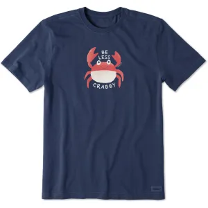 Men's Be Less Crabby Crab Short Sleeve Tee Life is Good